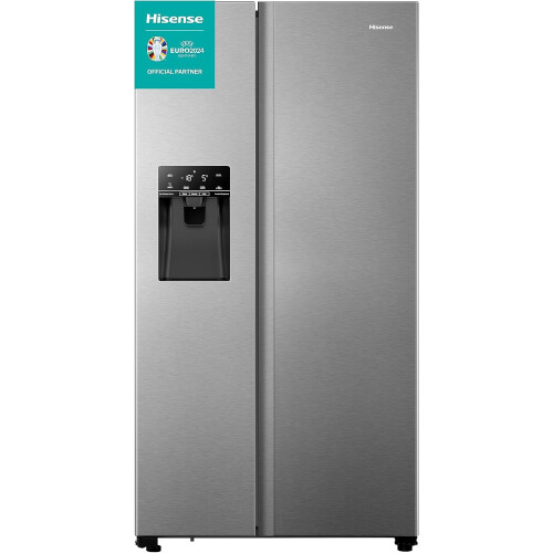Hisense Rs694n4tie - Amerikaanse Koelkast - 179.3 Cm - 562l - No Frost - Zilver | Nieuw (outlet)