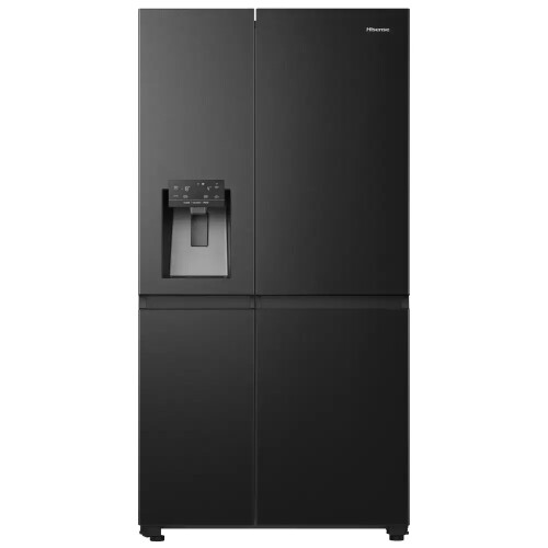 Hisense Rs818n4ife - Amerikaanse Koelkast - 179 Cm - 632l - Total No Frost - Zwart Rvs | Nieuw (outlet)