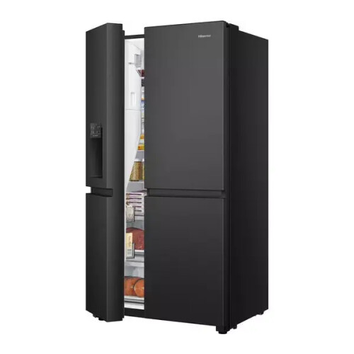 Hisense Rs818n4tfe - Amerikaanse Koelkast - 179 Cm - 632l - No Frost - Zwart | Nieuw (outlet)