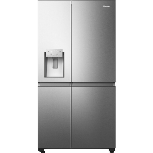 Hisense RS818N4TIC - Side-by-Side Koel-Vriescombinatie - Water-/ijsdispenser No-Frost - Zwart