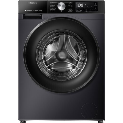 Hisense Wd3s1043bb3 - Was-droogcombinatie - 10 Kg Wassen - 6 Kg Drogen - 1400 Tpm - Stoomfunctie - Energieklasse D | Nieuw (outlet) Tweedehands