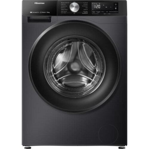 Hisense WD3S9043BB3 - Was-droogcombinatie - 9 kg wassen 6 kg drogen - Zwart