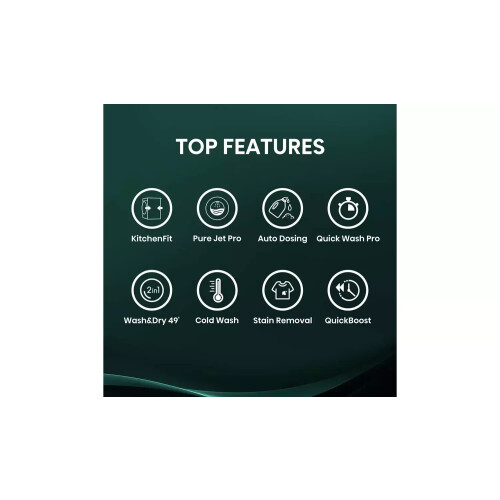 Hisense Wd5i1045bwq – Was-droogcombinatie – 10.5 Kg Wassen – 6 Kg Drogen – 1400 Tpm – Inverter – Autodose – Steam – Wifi | Nieuw (outlet)