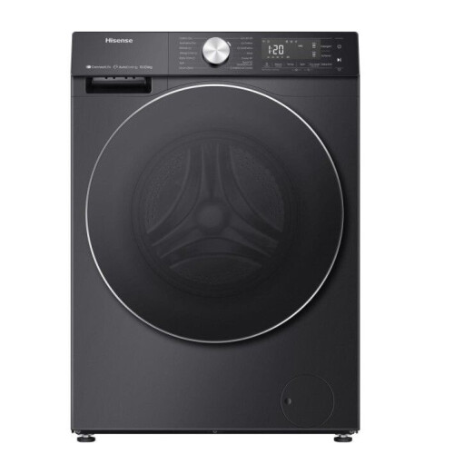 Hisense WD5S1045BB - Was-droogcombinatie - 10.5 kg - 1400 tpm - Energieklasse D - Zwart Tweedehands