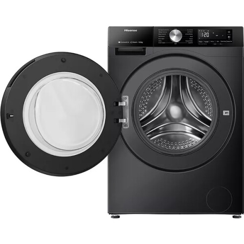 Hisense Wf3s1043bb3 - Wasmachine - 10 Kg - 1400 Tpm - Energieklasse A - Zwart | Nieuw (outlet)