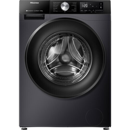 Hisense Wf3s1043bb3 - Wasmachine - 10.5 Kg - 1400 Tpm - Stoomfunctie - Energieklasse A - Zwart | Nieuw (outlet) Tweedehands