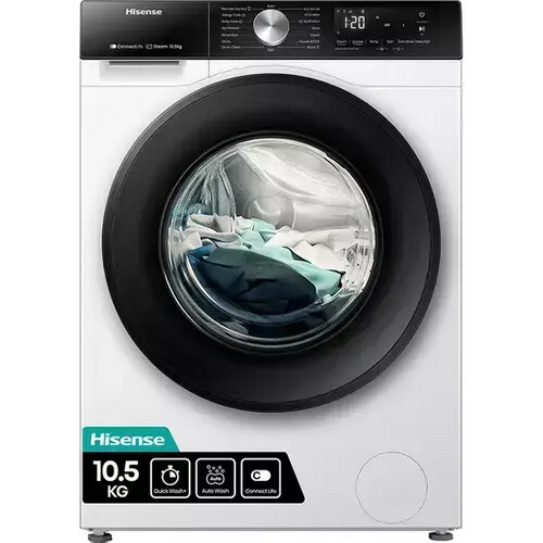 Hisense Wf3s1043bw3 - Wasmachine - 11 Kg - 1400 Tpm - Energieklasse A | Nieuw (outlet) Tweedehands
