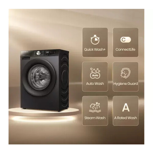 Hisense Wf3s8043bb3 - Wasmachine - 8 Kg - 1400 Tpm - Energieklasse A - Zwart | Nieuw (outlet)