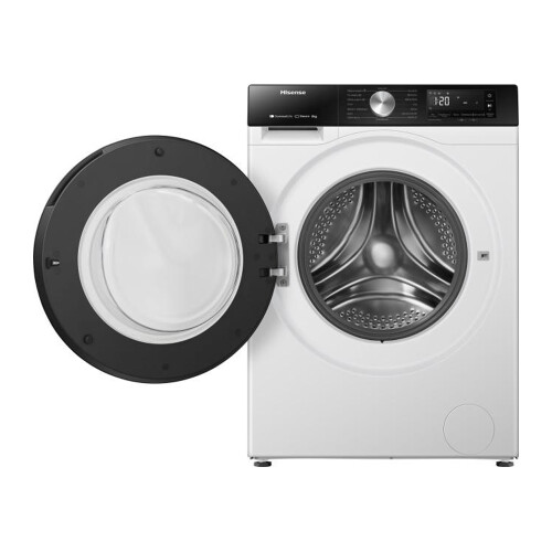 Hisense Wf3s8043bw - Wasmachine - 8 Kg - 1400 Tpm - Koolborstelloos - Energieklasse A | Nieuw (outlet)