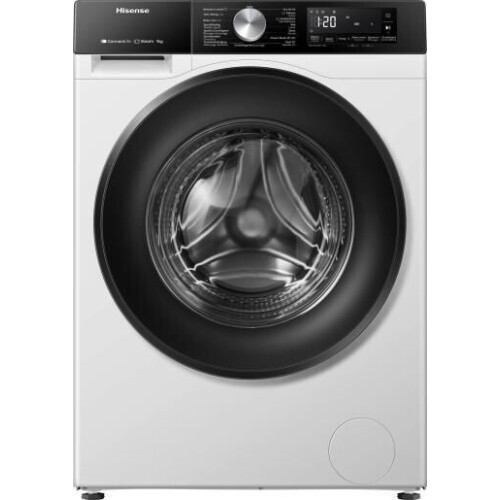 Hisense WF3S9043BW3/BLX - Wasmachine - 9kg - A(-30%) - 1400 toeren - Stoom - ConnectLife Tweedehands
