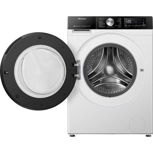 Hisense Wf3s9045bw3 - Wasmachine - 9 Kg - 1400 Tpm - Koolborstelloos - Energieklasse A | Nieuw (outlet)