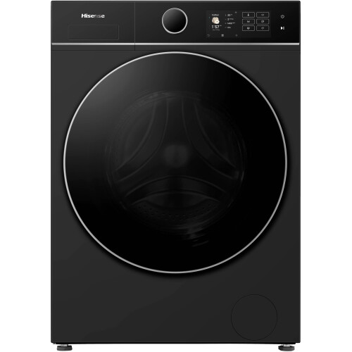 Hisense WF5I1045BBQ - Wasmachine - 10,5 kg - A-label - Zwart Tweedehands