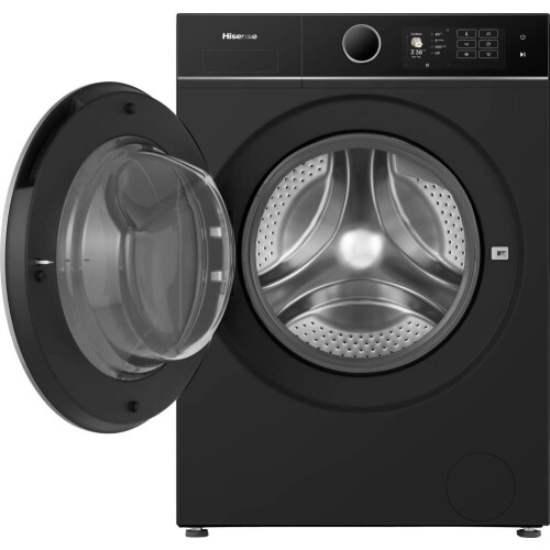 Hisense Wf5i9043bbfs – Wasmachine – 9 Kg – 1400 Toeren – Slimme Bediening – Zwart | Nieuw (outlet)