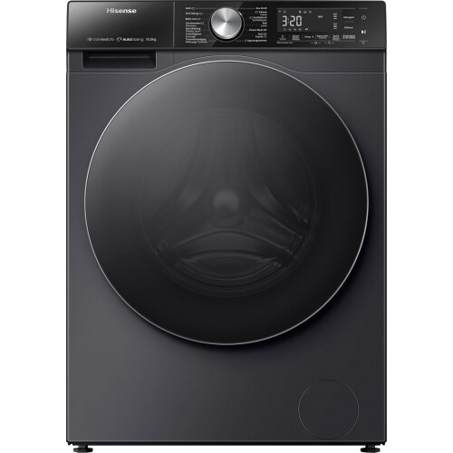 Hisense Wf5s1045bb - Wasmachine - 10.5 Kg - 1400 Tpm - Stoomfunctie & Autodose - Energieklasse A - Grafiet | Nieuw (outlet)