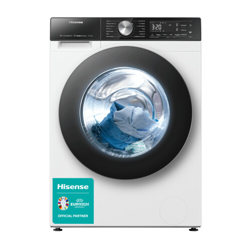 Hisense Wf5s1045bw - Wasmachine - 10.5 Kg - 1400 Tpm - Stoomfunctie & Wi-fi - Energieklasse A | Nieuw (outlet)