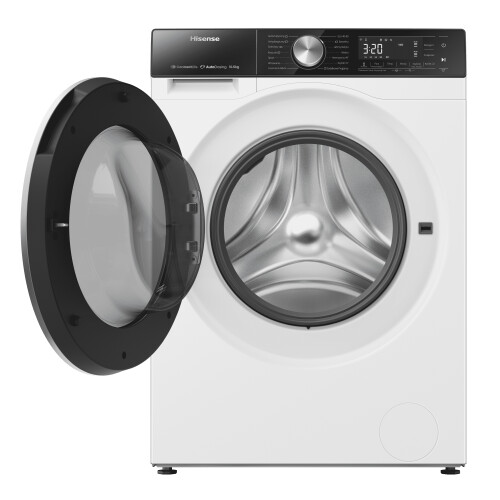 Hisense Wf5s1045bw - Wasmachine - 10.5 Kg - 1400 Tpm - Stoomfunctie & Wi-fi - Energieklasse A | Nieuw (outlet)