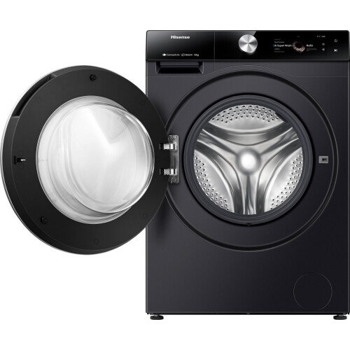 Hisense Wf7s1247bb - Wasmachine - 12 Kg - 1400 Tpm - Autodose & Steam - Energieklasse A - Zwart | Nieuw (outlet)