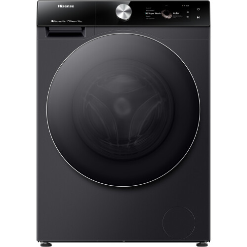 Hisense WF7S1247BB - Wasmachine - 12 kg - A(-20%) - 1400 toeren - WiFi - Stoomfunctie Tweedehands
