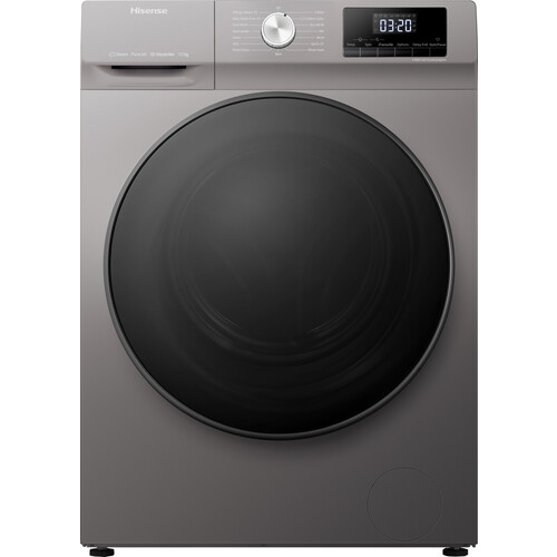 Hisense Wfqa1014evjmt - Wasmachine - 10 Kg - 1400 Tpm - Stoomfunctie - Energieklasse A - Grafiet | Nieuw (outlet) Tweedehands