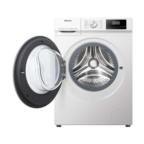 Hisense Wfqy1014evjm - Wasmachine - 10 Kg - 1400 Tpm - Stoomfunctie - Energieklasse B | Nieuw (outlet)
