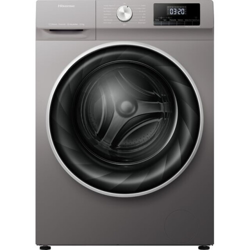 Hisense Wfqy1014evjmt - Wasmachine - 10 Kg - 1400 Tpm - Stoomfunctie - Energieklasse B - Grafiet | Nieuw (outlet)