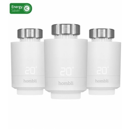 Hombli Slimme Radiatorknop - Thermostaatkraan - Weekplanning Open raam detectie - Set van 3 (3 stuks) Tweedehands