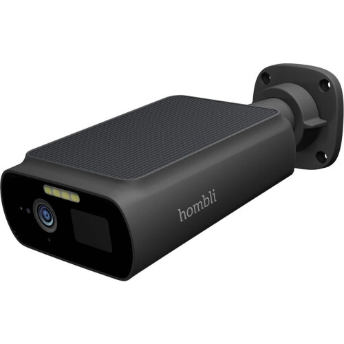 Hombli Solar Cam 2K - Beveiligingscamera - Zonne-energie - Gekleurd nachtzicht - Wit