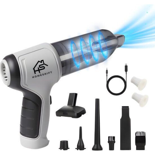 HomeShift® Auto Stofzuiger Draadloos V2 - Kruimelzuiger - Handstofzuiger - Kleine Stofzuiger - Tweedehands