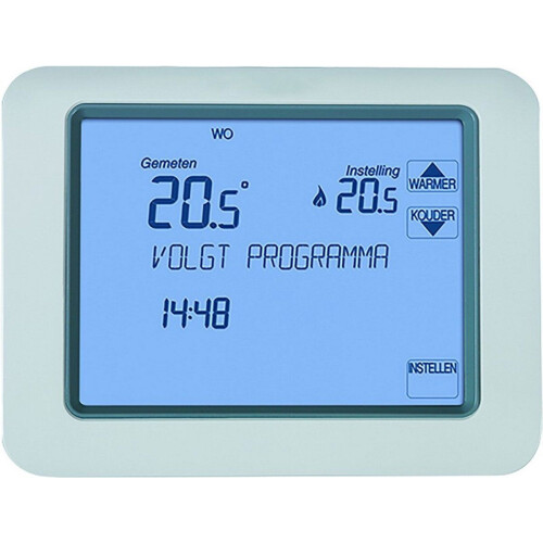 Honeywell Chronotherm Touch - Aan/uit thermostaat - Modern design - Nederlandstalig scherm