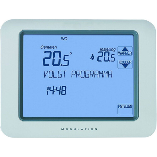 Honeywell Chronotherm Touch - Thermostaat - Modulerend OpenTherm - Nederlandstalig scherm Tweedehands
