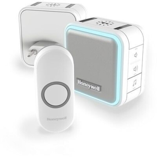 Honeywell DC515NHGP2 - Deurbel - Draadloos tot 150 m met nachtlicht - Wit Tweedehands