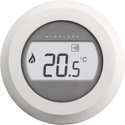 Honeywell Round Wireless - Draadloze Thermostaat - Flexibele Montage - Grijs Tweedehands