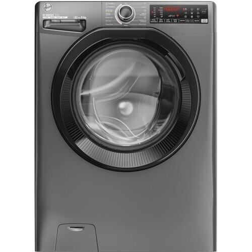 Hoover H3wps496tambr680 - Wasmachine - 9 Kg - 1400 Tpm - Wi-fi - Energieklasse A - Grafiet | Nieuw (outlet) Tweedehands