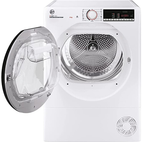 Hoover Hleh9a2tce - Warmtepompdroger - 9 Kg - Stil (66 Db) - Energieklasse A++ | Nieuw (outlet)