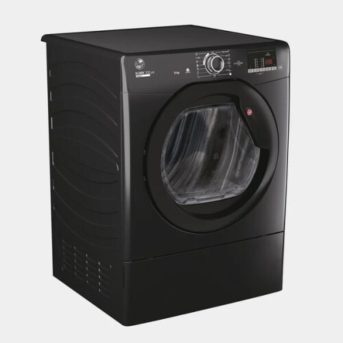 Hoover Hlev9dgb - Luchtdroger - 9 Kg - Sensor Dry - 67 Db - Energieklasse C - Zwart | Nieuw (outlet)