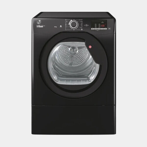 Hoover Hlev9dgb - Luchtdroger - 9 Kg - Sensor Dry - 67 Db - Energieklasse C - Zwart | Nieuw (outlet)