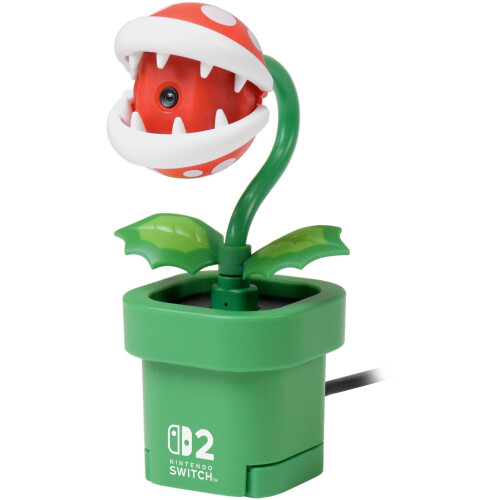 Hori Nintendo Switch 2 - Camera - Piranha Plant - Groen