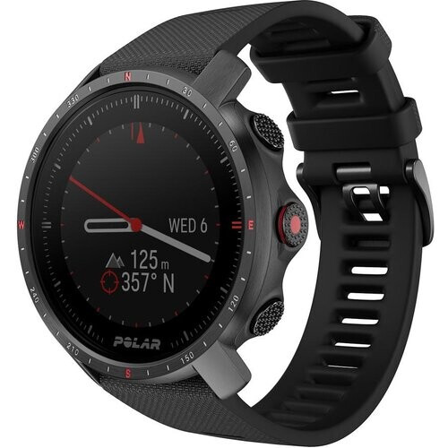Refurbished Horloges Cardio GPS Polar Grit X Pro - Zwart Tweedehands