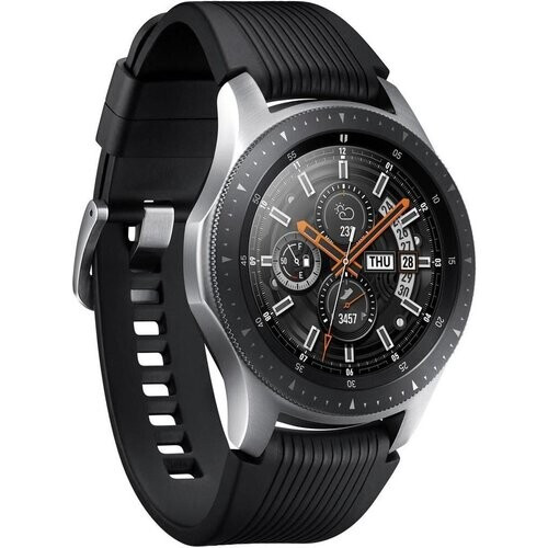 Refurbished Horloges Cardio GPS Samsung Galaxy Watch 46mm SM-R800NZ - Zilver Tweedehands