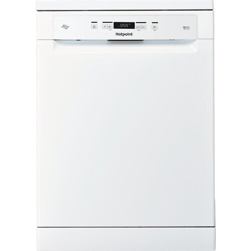 Hotpoint Hfc3c26wc - Vrijstaande Vaatwasser - 60 Cm - 14 Couverts - 3d Zone Wash & Activedry - 46 Db - Energieklasse E | Nieuw (outlet) Tweedehands