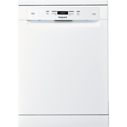 Hotpoint Hfc3c26wc - Vrijstaande Vaatwasser - 60 Cm - 14 Couverts - 3d Zone Wash & Activedry - 46 Db - Energieklasse E | Nieuw (outlet)