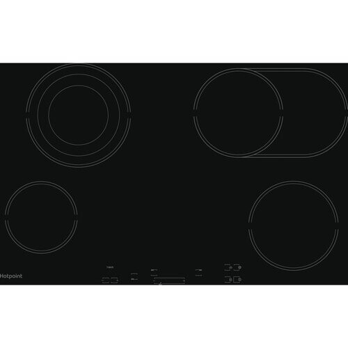 Hotpoint Hr724bh - Keramische Kookplaat - 77 Cm - 4 Kookzones | Nieuw (outlet) Tweedehands
