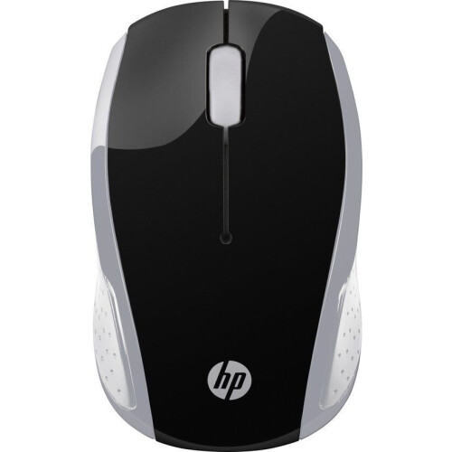 HP 200 - Draadloze Muis - Ergonomisch - Zwart en Zilver Tweedehands