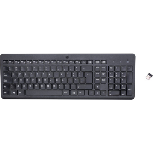 HP 220 - Draadloos Toetsenbord - Chiclet-toetsen - Zwart Tweedehands
