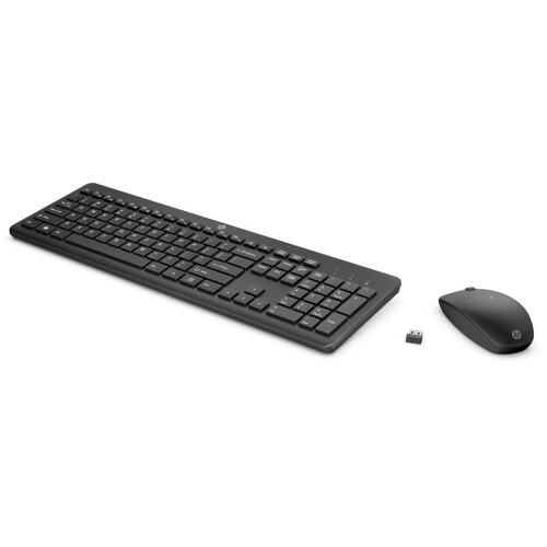HP 235 - Toetsenbord en Muis - Draadloos - QWERTY - Zwart Tweedehands