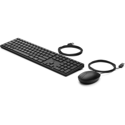 HP 320MK - Muis en toetsenbord met kabel - USB - Azerty
