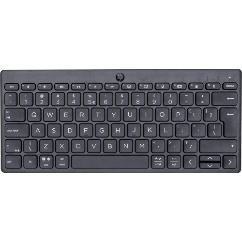 HP 350 - Compact Multi-Device Bluetooth Toetsenbord - Qwerty NL - Zwart