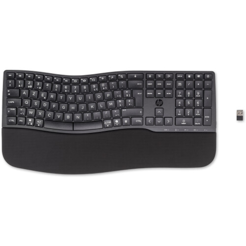 HP 680 Comfort - Dual-Mode Toetsenbord - Azerty BE - Draadloos (Bluetooth) Tweedehands