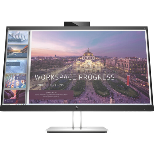 HP E24d G4 - Monitor 23,8" - Full HD 1920x1080 - Grijs Zwart