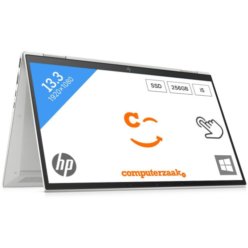 HP EliteBook x360 1030 - Hybride 2-in-1 - Intel® Core™ i5-10210U 8 GB 256 GB SSD 13,3"FHD Touchscreen Zilver